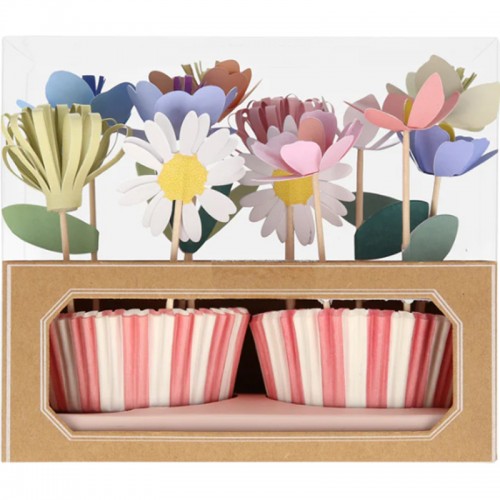 Kit Cupcakes Flores